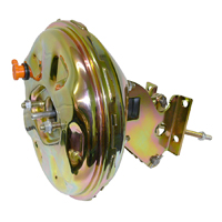 67-72 1/2 Ton Brake Booster w/ Brackets, Gold Cadmium Plated, 11