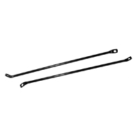 67-72 Fleetside Bed Side Support Braces, Steel w/o Hardware
