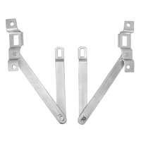67-72 Fleetside Tailgate Hinges, Zinc