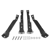 67-72 Stepside/Fleetside Rear Bumper Brackets, 4WD Shortbed w/ Leaf Spring, w/ Hardware