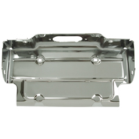 67-72 Stepside or Fleetside Rear License Plate Panel, Chrome