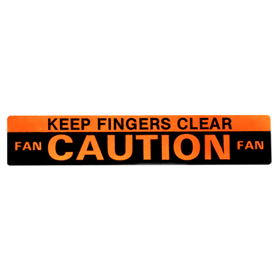 Cooling System Label
