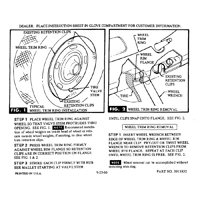 67-72 Full Size Wheel Ring Trim Card