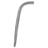 68 Chevrolet Fender Eyebrow Molding, RH