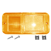 68-72 Front Side Marker Light, Standard, LH or RH, Amber