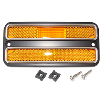 68-72 Deluxe Front Side Marker Light, LH or RH, Amber