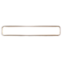 68-72 Deluxe Side Marker Light Trim Molding, Stainless Steel, Replacement