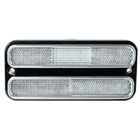 68-72 Chevrolet/ GMC Deluxe Front Side Marker Light, Clear Lens, Amber L.E.D.