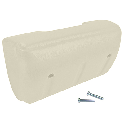 68-71 Arm Rest, Molded, Off-White