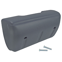 68-71 Arm Rest, Molded, Gray