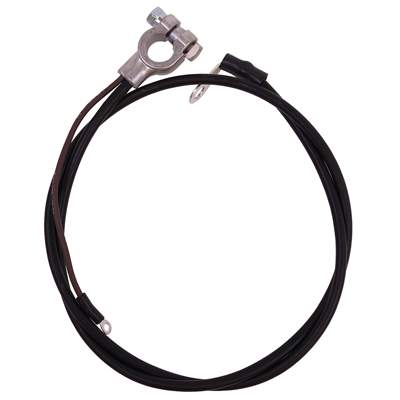 68-70 Chevrolet/ GMC Truck 6 Cyl., Positive Battery Cable, Dual Battery, Red, Top Post