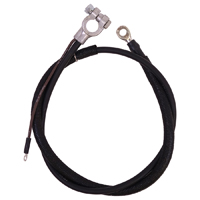 68-70 Chevrolet/ GMC Truck V8 Big Block Positive Battery Cable, Dual Battery, Red, Top Post