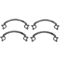 67-78 Camaro Exhaust Manifold Bolt French Locks Big Block 4 Pieces