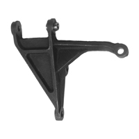 68-72 Big Block V8 Alternator Bracket, Lower, Black