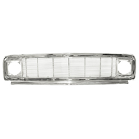 69-72 Chevrolet Custom Grill Assembly, Steel w/ 8MM Billet Insert
