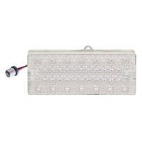 69-70 Chevrolet Park Light Lens, L.E.D. Clear w/ Amber L.E.D.'s, RH