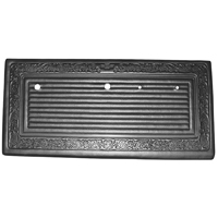 69 Door Panels Complete, Black, Pair