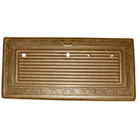 69 Door Panels Complete, Dark Saddle, Pair