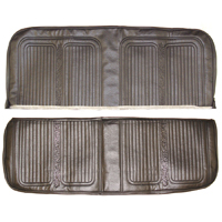 69-70 Pick-up Seat Cover Kit, Bench, Black