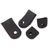 69-72 Chevrolet Blazer/GMC Jimmy, 67-72 Suburban Lower Rear Seat Belt Mount Covers, 4 Pieces