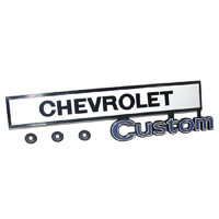 69-72 Chevrolet Glove Box Door Emblem, 