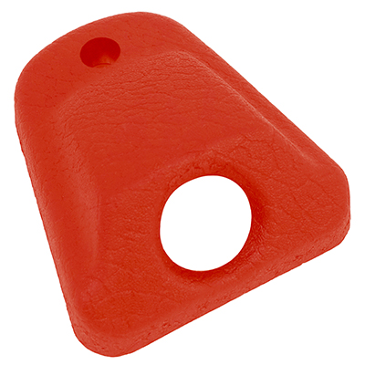 69-71 Chevrolet/GMC Truck Interior Mirror Bracket Cover, Red