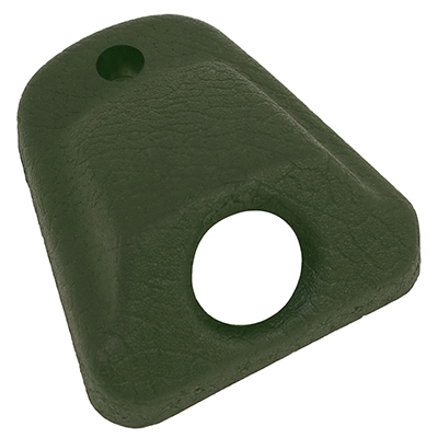 69-71 Chevrolet/GMC Truck Interior Mirror Bracket Cover, Green
