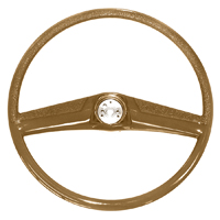 69-72 Steering Wheel, Stock 17