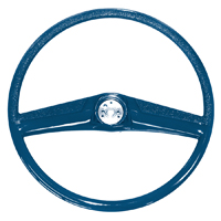 69-72 Steering Wheel, Dark Blue