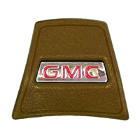 69-72 GMC Horn Cap, Saddle, Red 