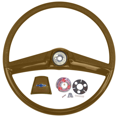69-72 Chevrolet Truck Steering Wheel Kit, Stock 17.5