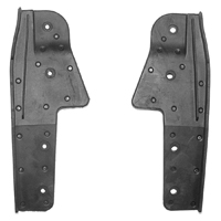 69-72 Blazer Drip Deflectors, For Removable Top