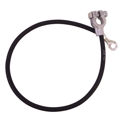 69-70 Chevrolet/GMC Truck V8 Small Block 2wd with AC, Negative Ground Battery Cable, Black, Top Post