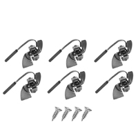 69-72 Tail light Bezel Clip and Screw Kit