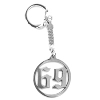 Key Chain, 1969, Stainless Steel