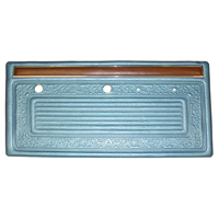 70-71 Door Panels Complete, Bright Blue, Pair
