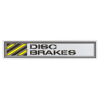 70-72 Disc Brake Tailgate Decal