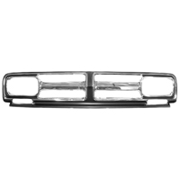 71-72 GMC Grill, Chrome, w/ Impression
