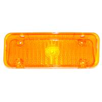 71-72 Chevrolet Park Light Lens, Amber, RH