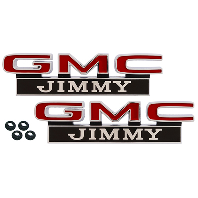 71-72 GMC Front Fender Emblems, 