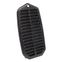 71-72 Door Edge Vent, Black