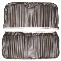 71-72 Blazer/ Jimmy Rear Seat Cover Kit, Black