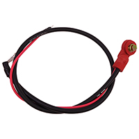 71 Chevrolet/ GMC Truck 6 Cyl. Positive Battery Cable, Red, Side Post