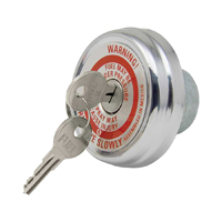 65-74 Full Size Locking Gas Cap W/2 Keys All Exc Wagon