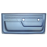 72 Deluxe Interior Door Panels, Blue, Pair