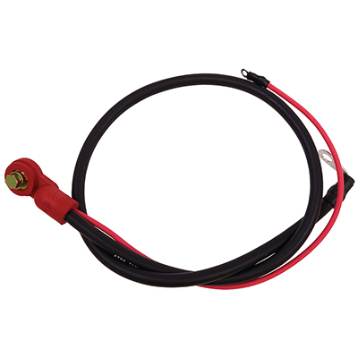 72 Chevrolet/ GMC Truck 6 Cyl. Positive Battery Cable, Red, Side Post