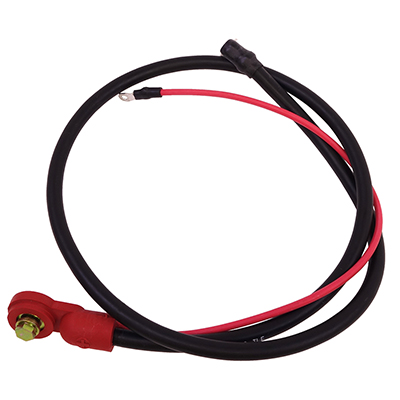 72 Chevrolet/ GMC Truck V8 Big Block Positive Battery Cable, Red, Side Post