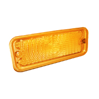 73-74 Amber Park Light Lens, LH, Diffused