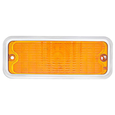 73-80 Chevrolet/GMC Park Light Lens w/ Trim L.E.D. Amber RH