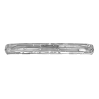 73-80 Chrome, Front Bumper W/O Impact Strip Holes